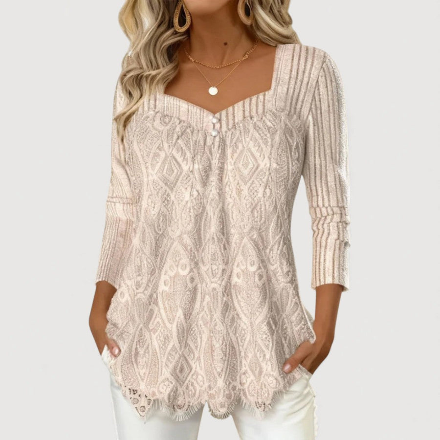 Lysa | Lace Detail Top
