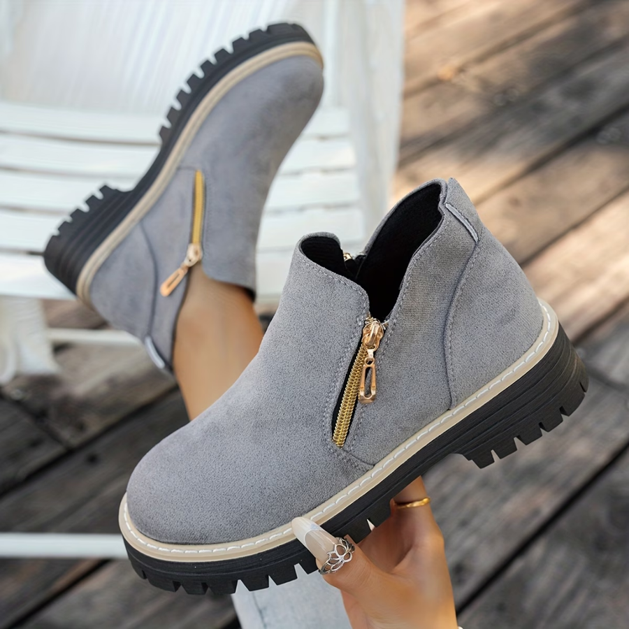 Mila Stylish Ankle Boots