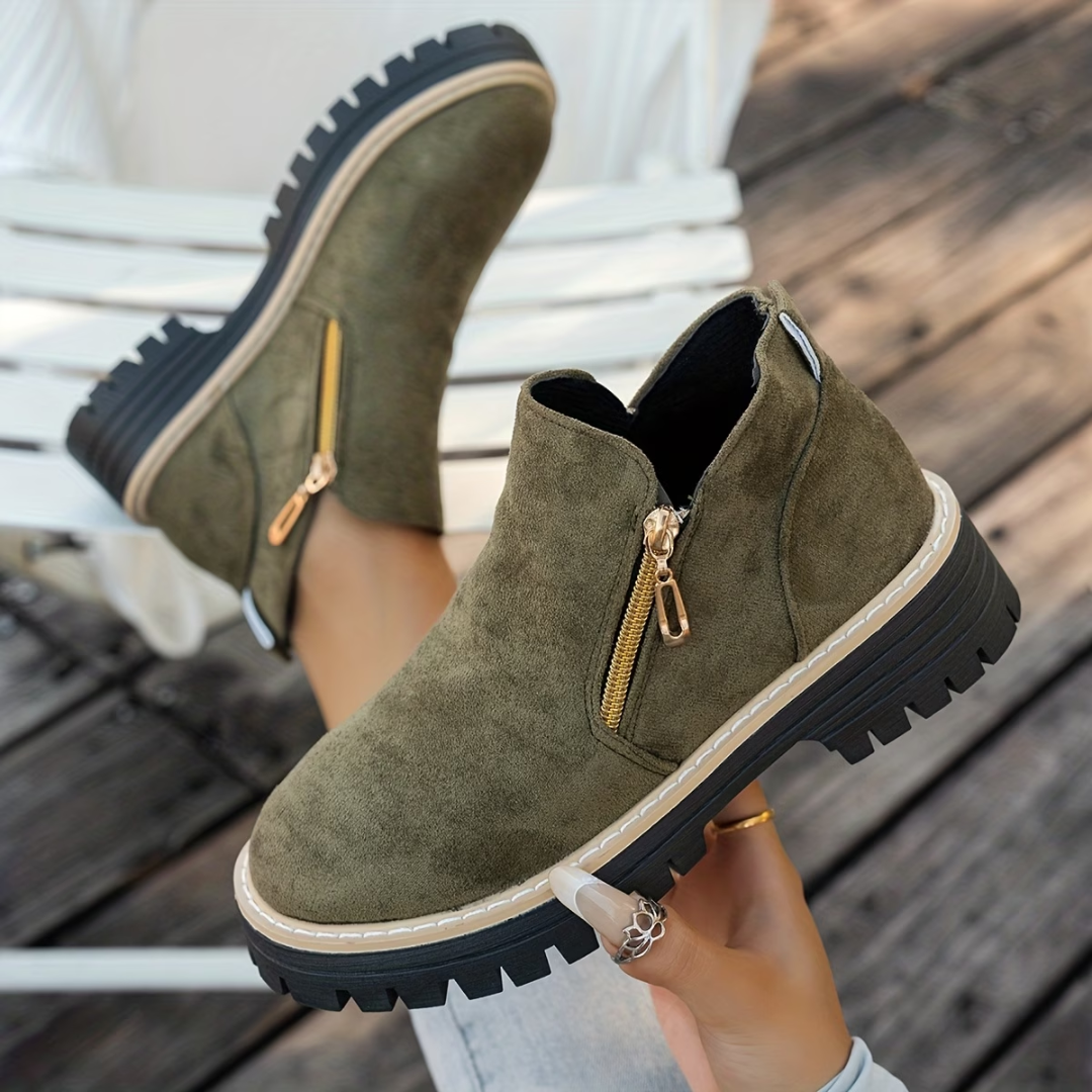 Mila Stylish Ankle Boots