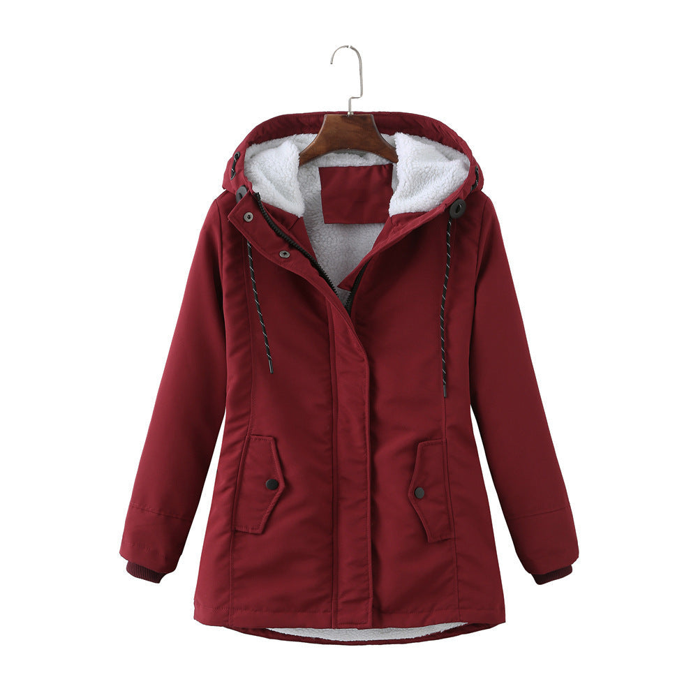 Nadine | Cozy Hooded Weatherproof Coat