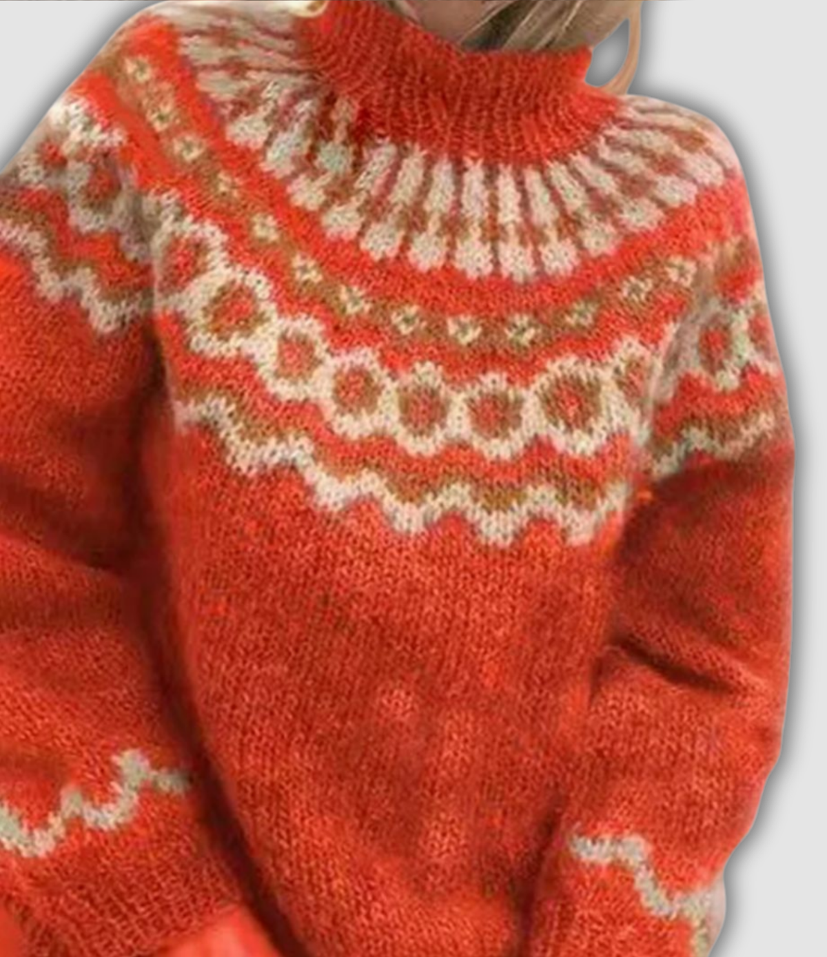 Seraphine™ Retro Turtleneck Sweater