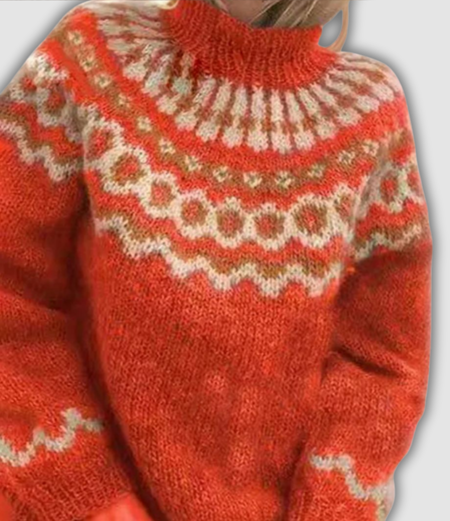Seraphine™ Retro Turtleneck Sweater