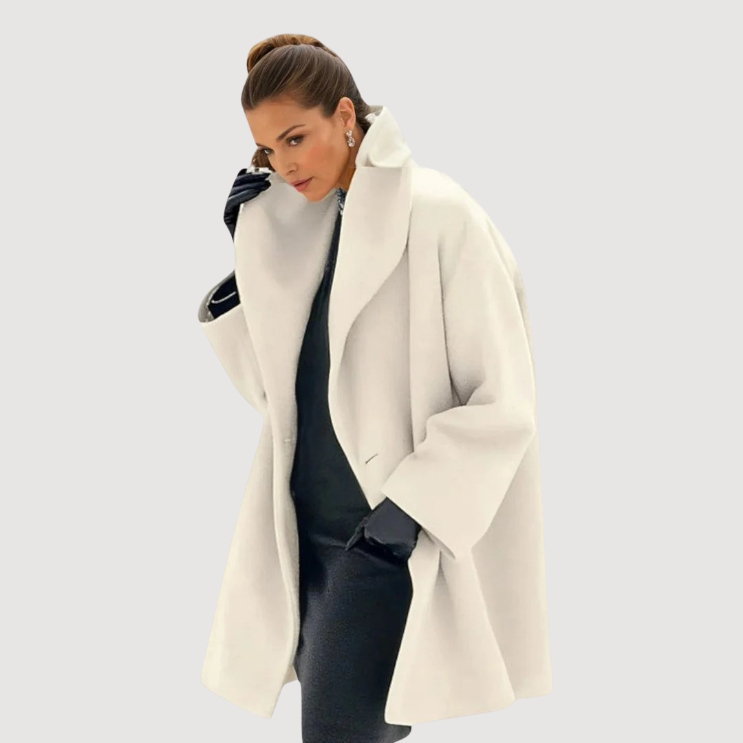 Morgana | Relaxed Soft Collar Wool Winter Coat