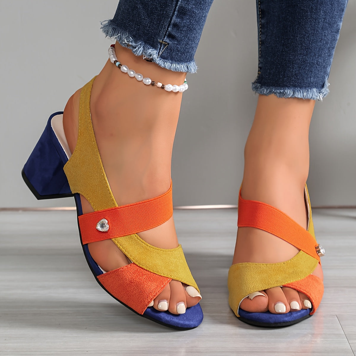 Lisa Orthopedic Comfort Block Heels