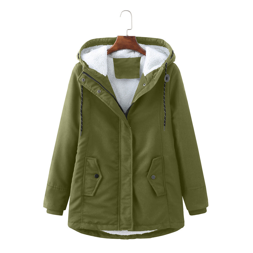 Nadine | Cozy Hooded Weatherproof Coat