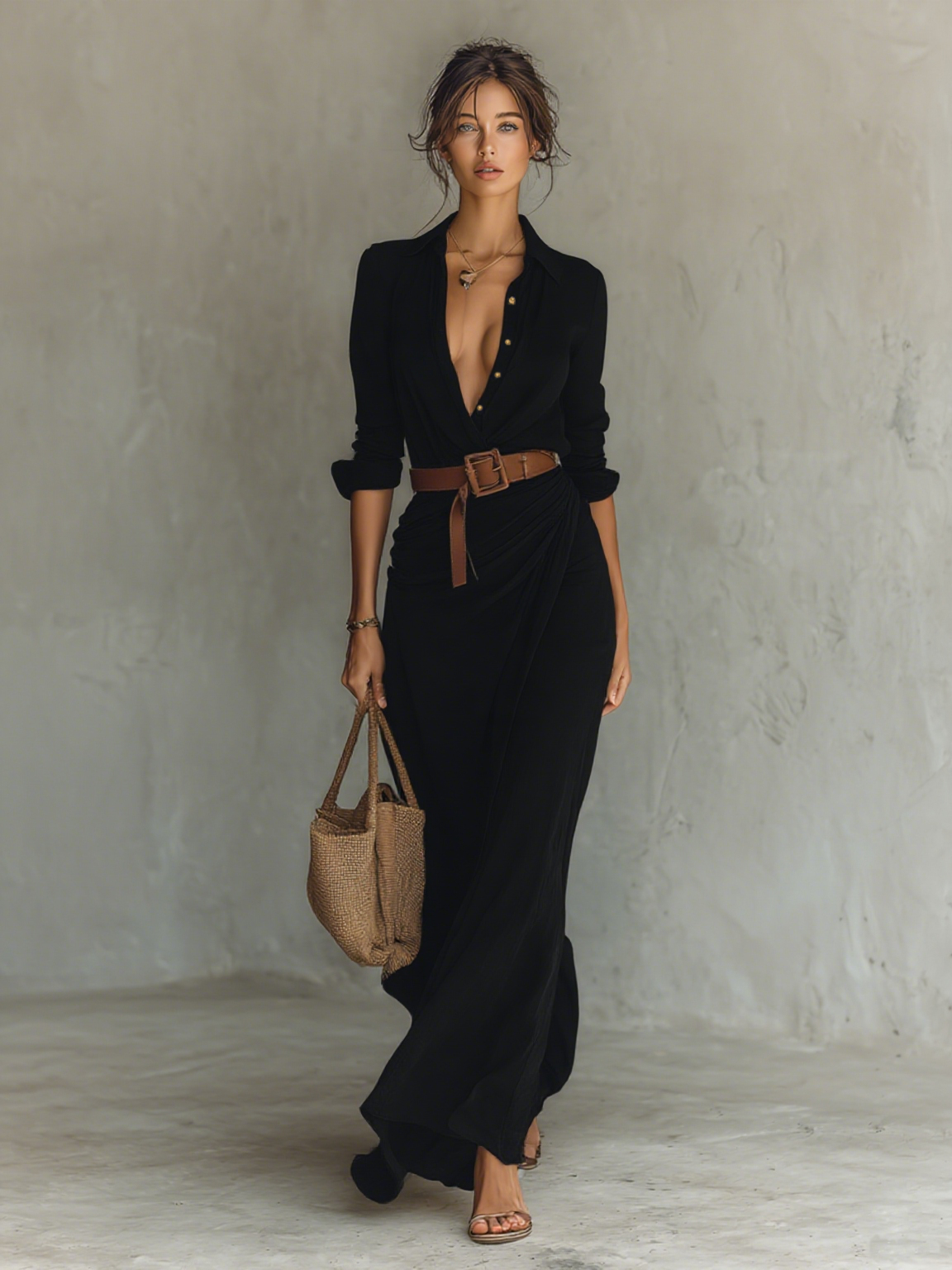 Victoria Casual Long Dress