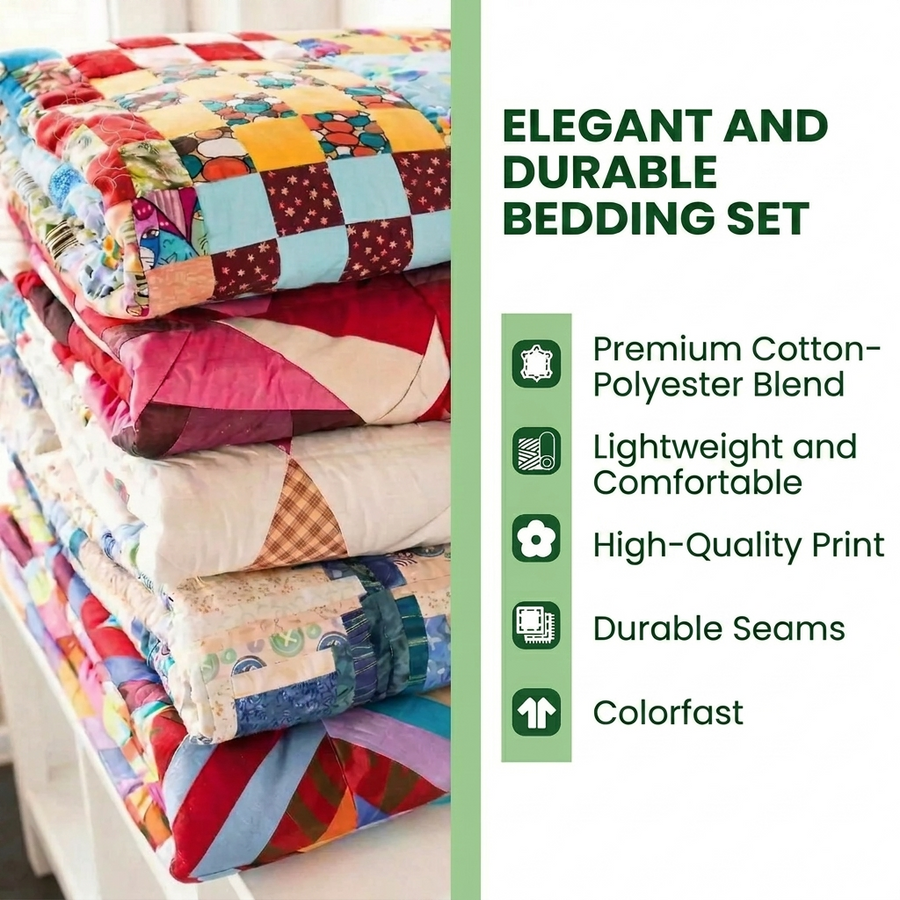 Cozy Cabin 3-Piece Quilted Bedding Set