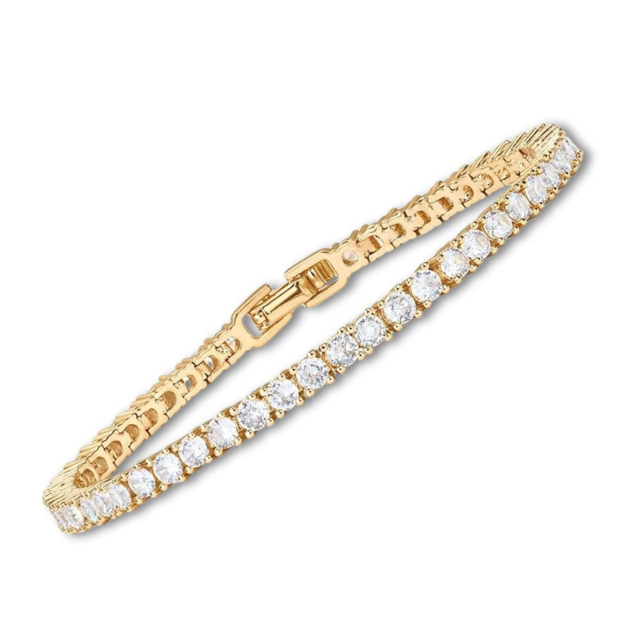 Elara Gold Tennis Bracelet