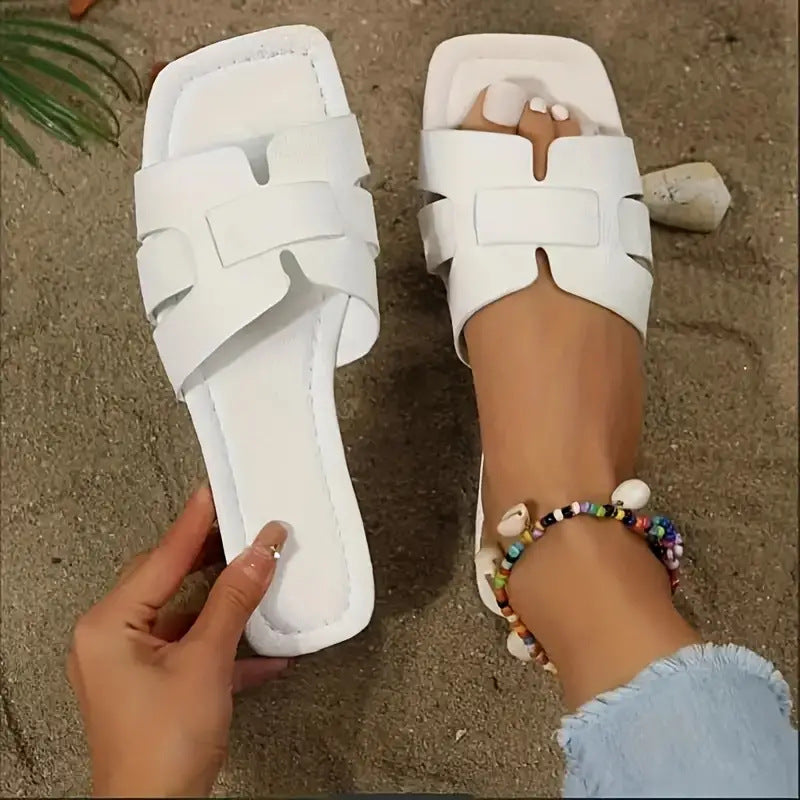 Marlowe Solid Color Flip-Flops