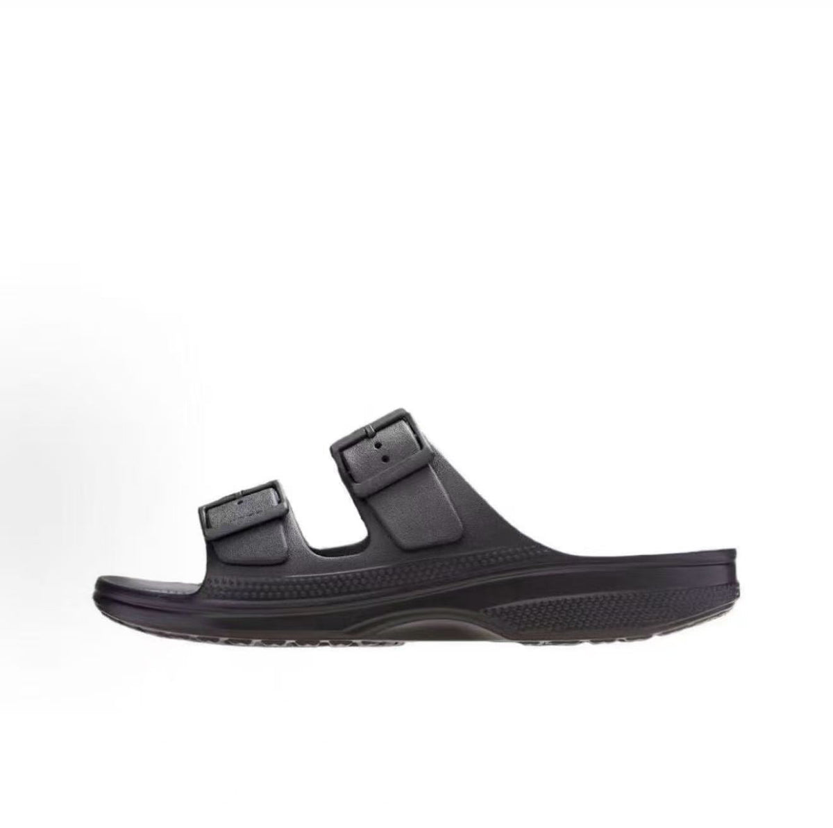 Metal Buckle Slide Sandals