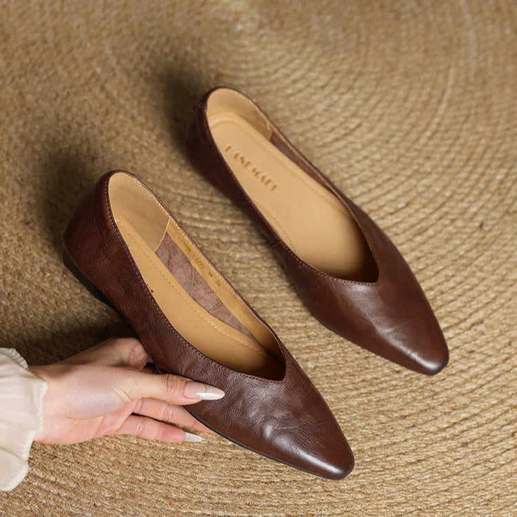 Valmir Genuine Leather Mules