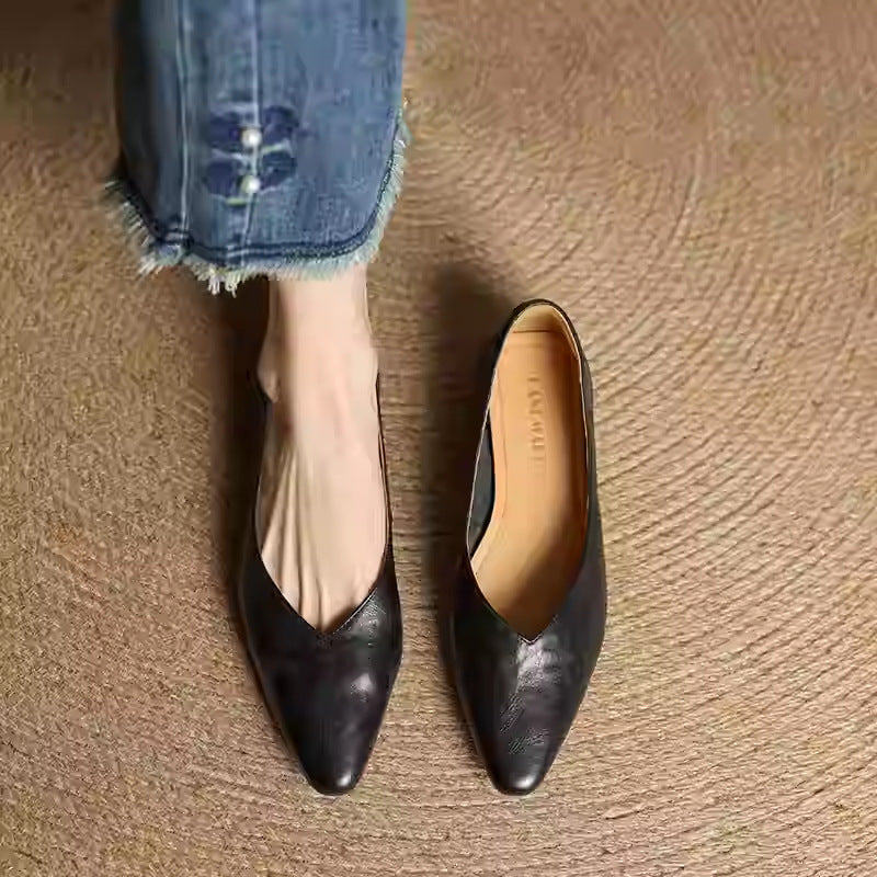 Valmir Genuine Leather Mules