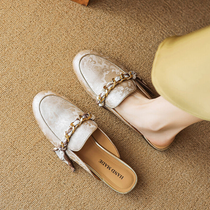 Lumor Genuine Leather Mules
