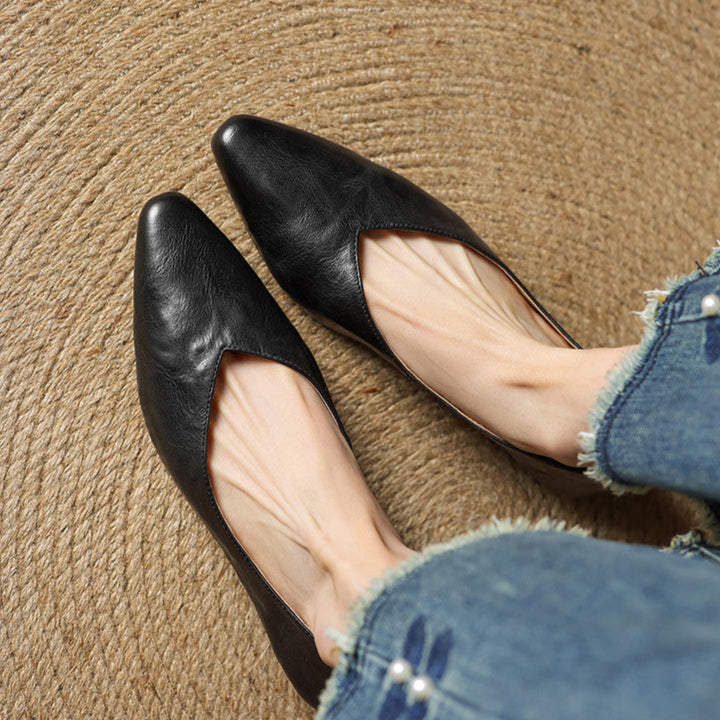 Valmir Genuine Leather Mules