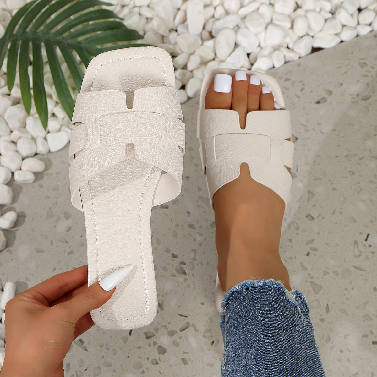 Marlowe Solid Color Flip-Flops