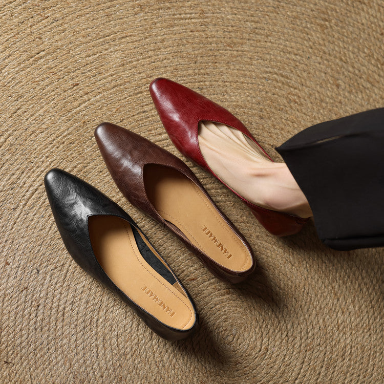 Valmir Genuine Leather Mules