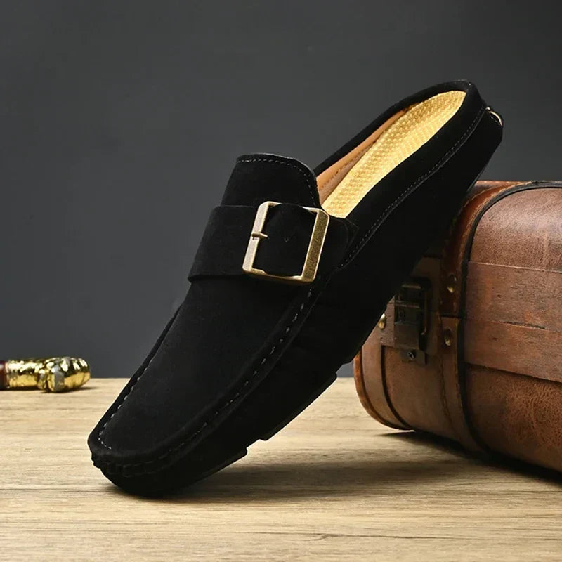 Zayden Suede Mules