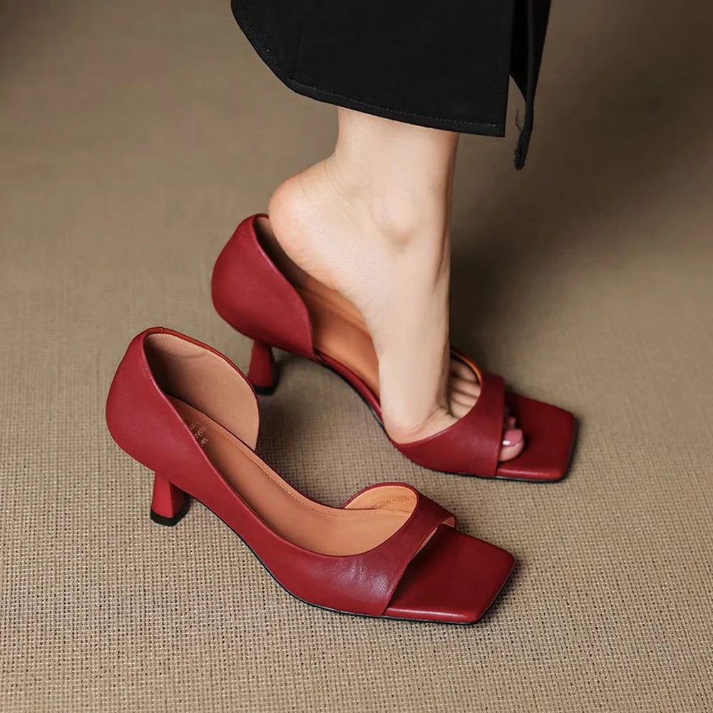 Valenti Leather Heels