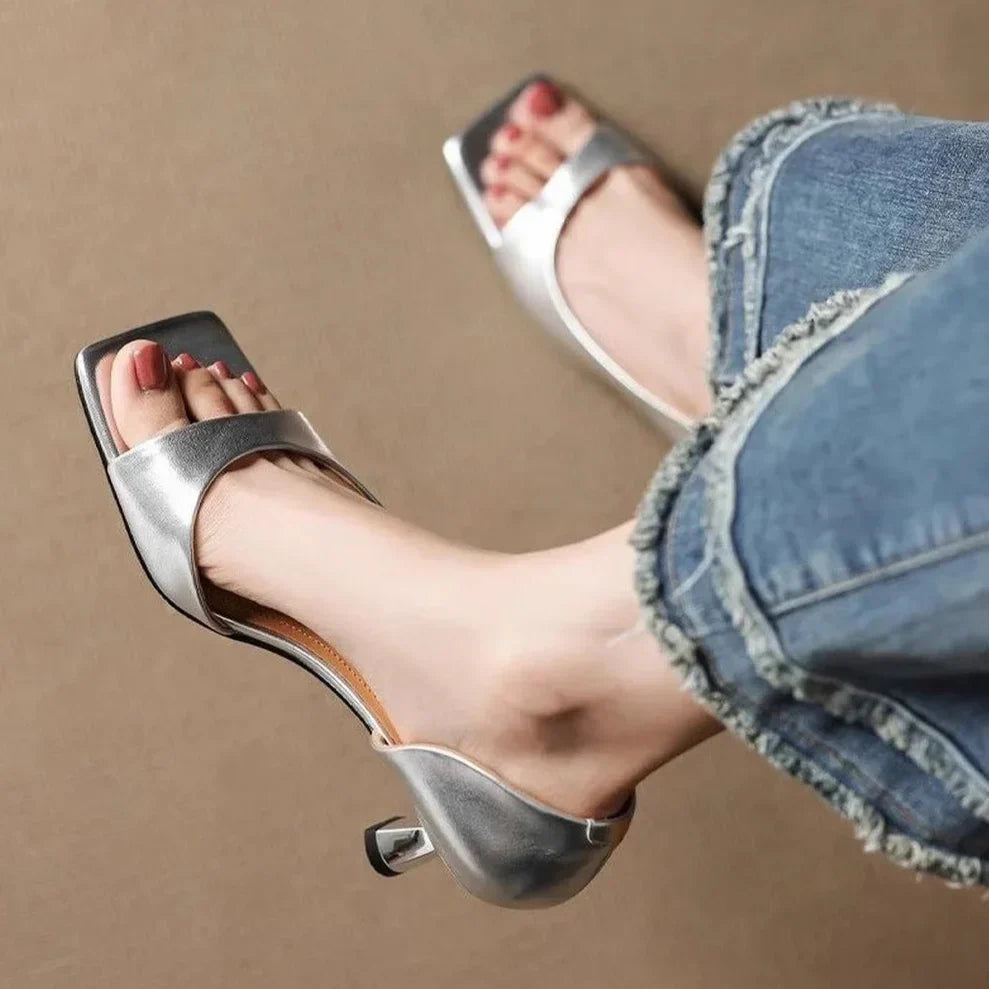 Valenti Leather Heels