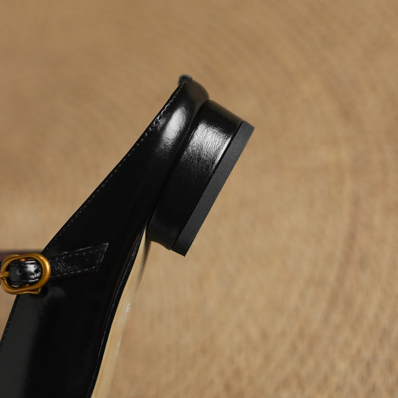 Elya Genuine Leather Mules