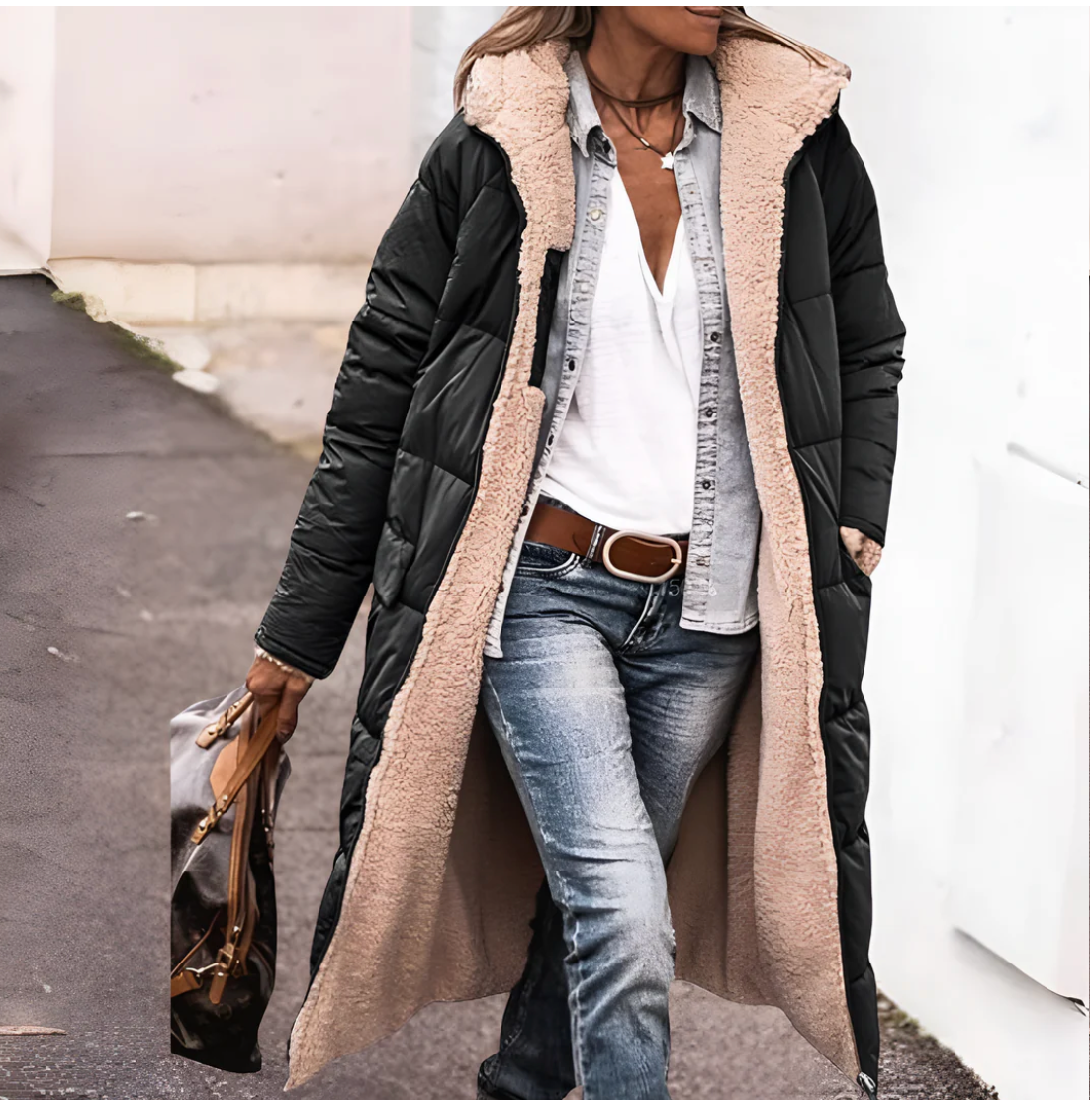 Tânia - Warm Reversible Cape