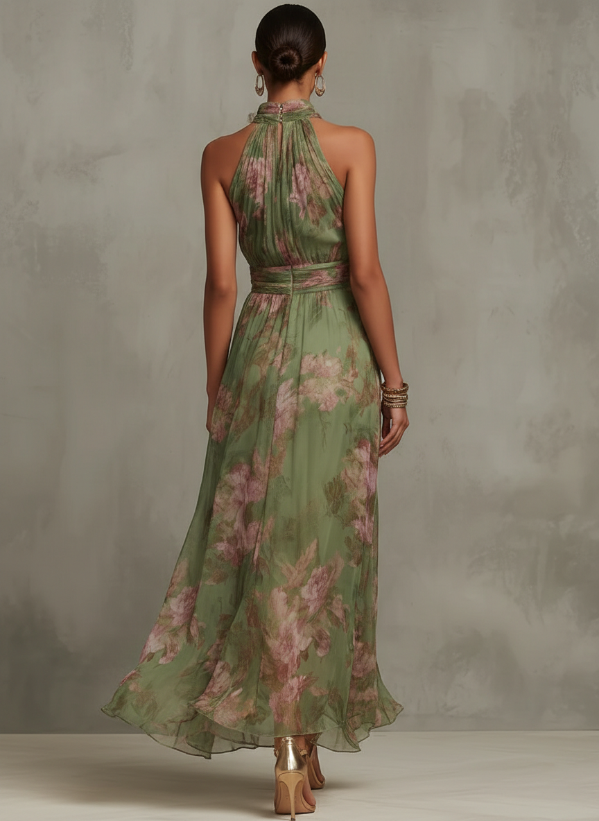 Iselle | Sophie Elegant Floral Summer Dress