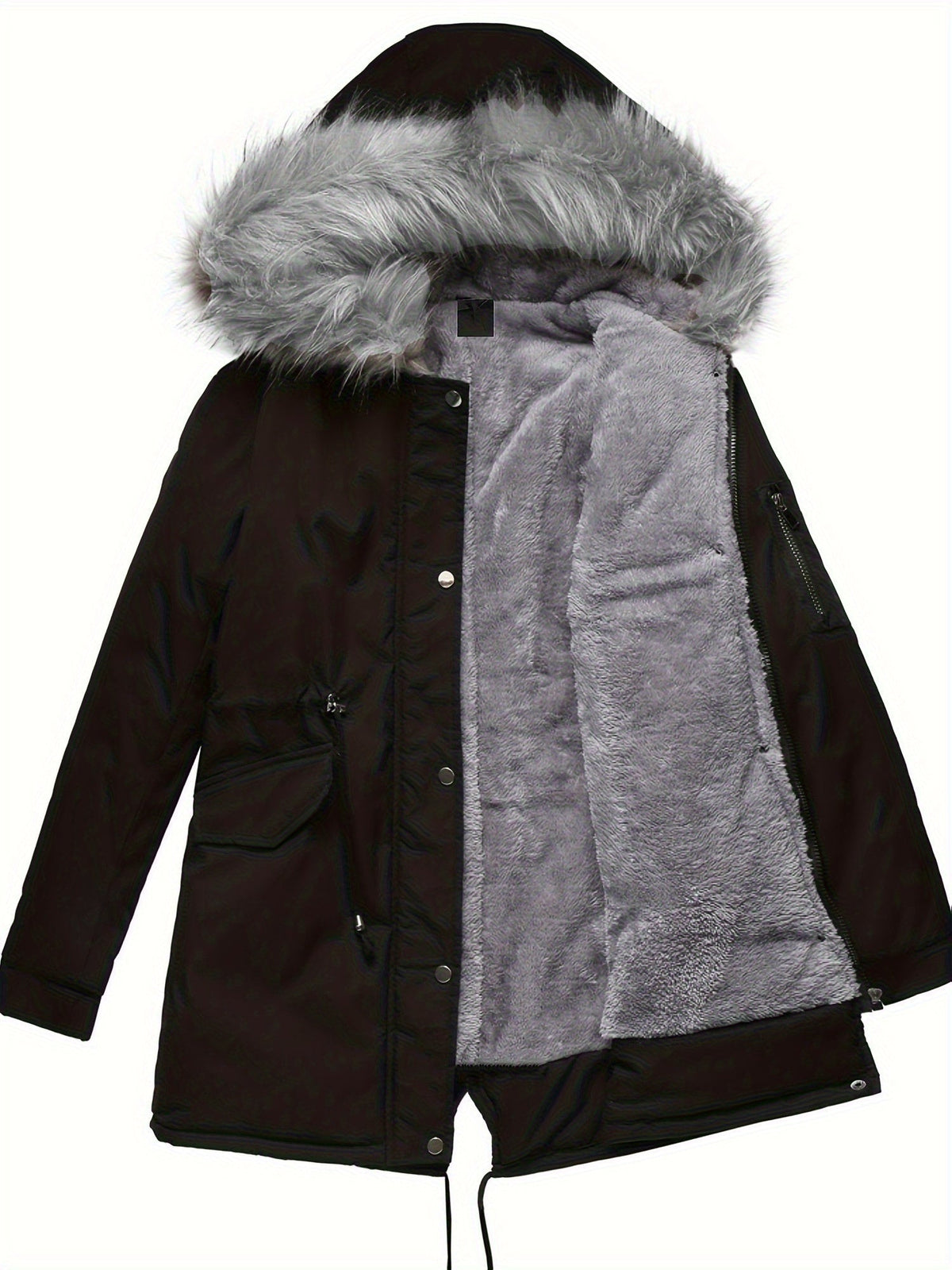 Lillian | Faux-Fur Hooded Winter Parka