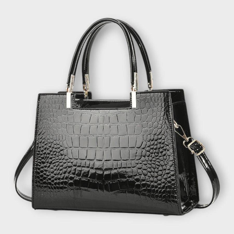 Isabeau – Croc-Effect Structured Bag