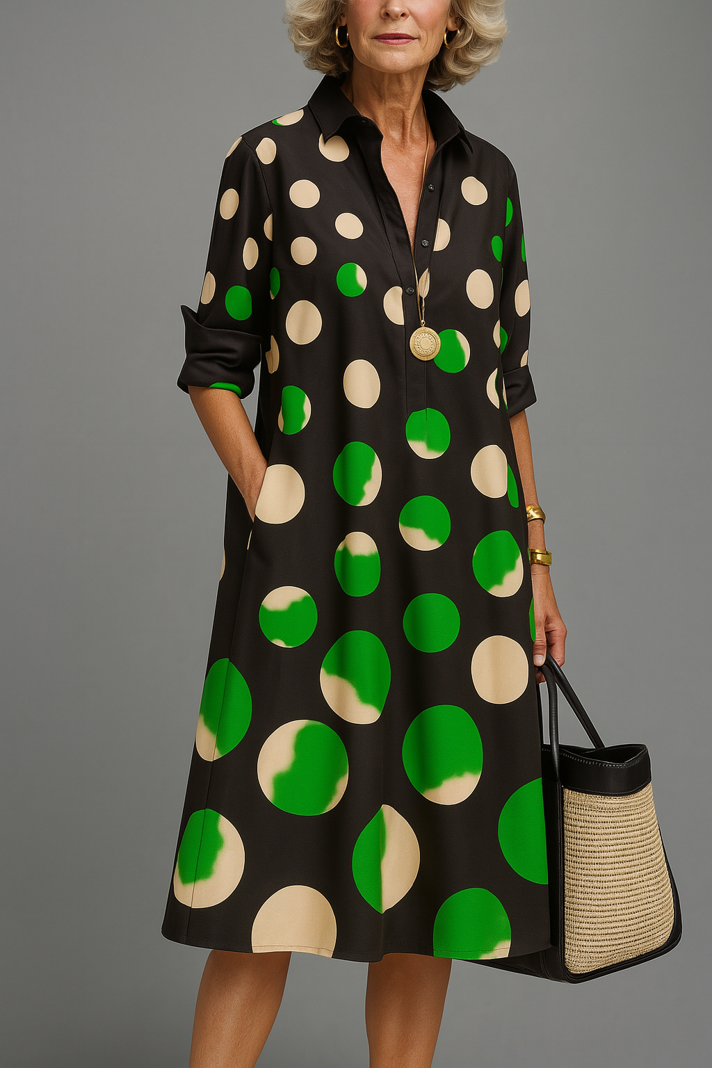 Naomi – Effortless Midi Dress