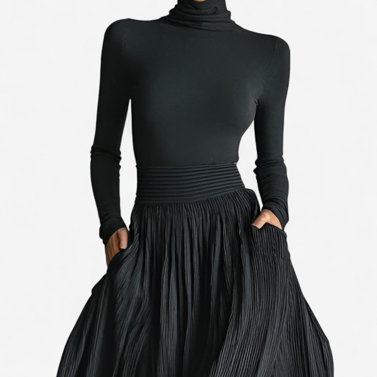 Raquel High Waist Maxi Dress