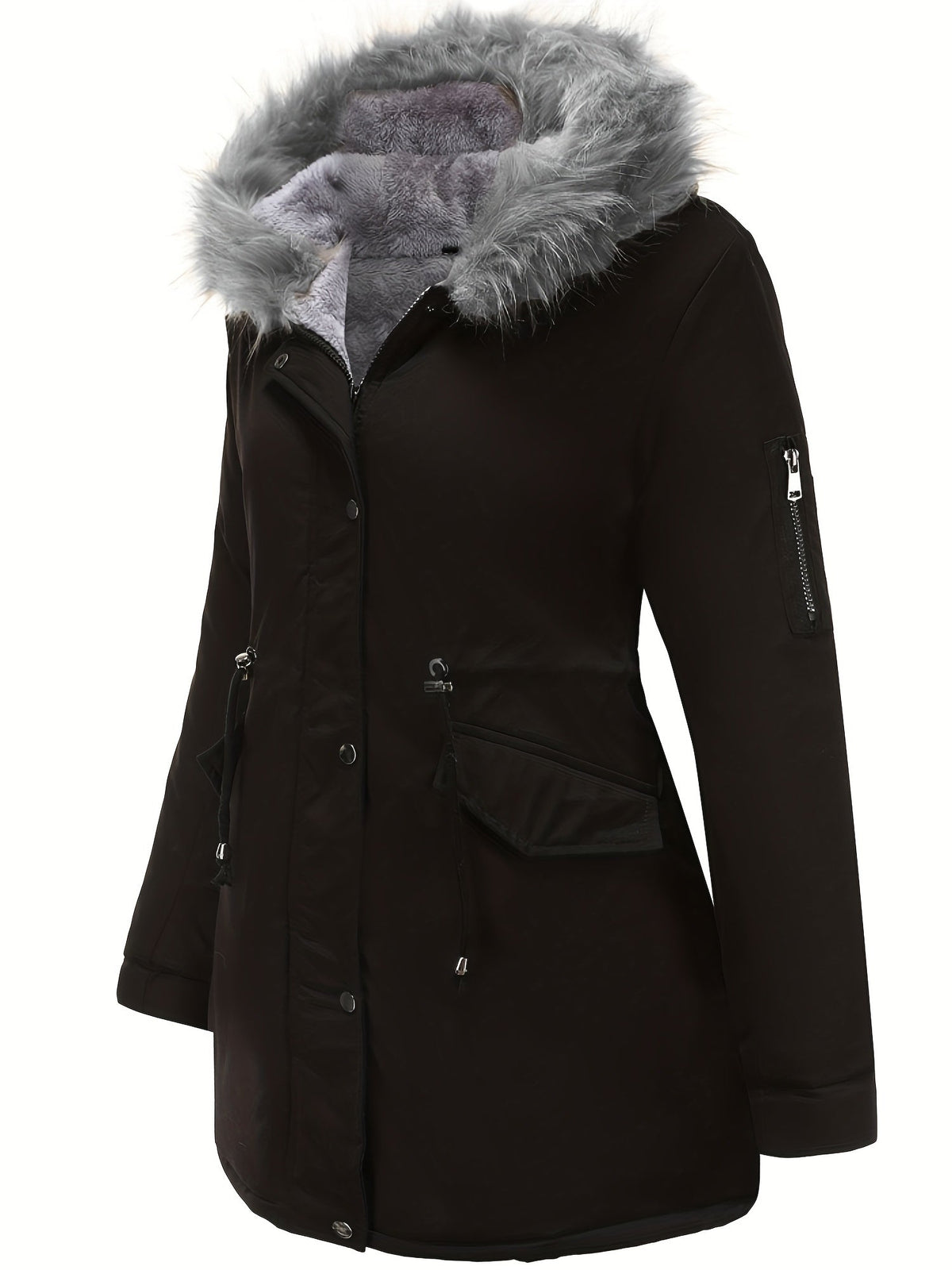 Lillian | Faux-Fur Hooded Winter Parka