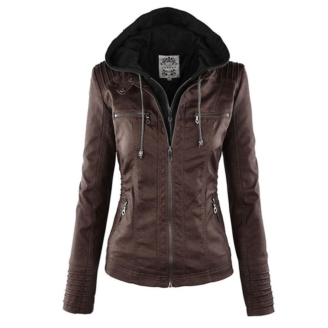 Davenport | Moto Jacket with Removable Hood