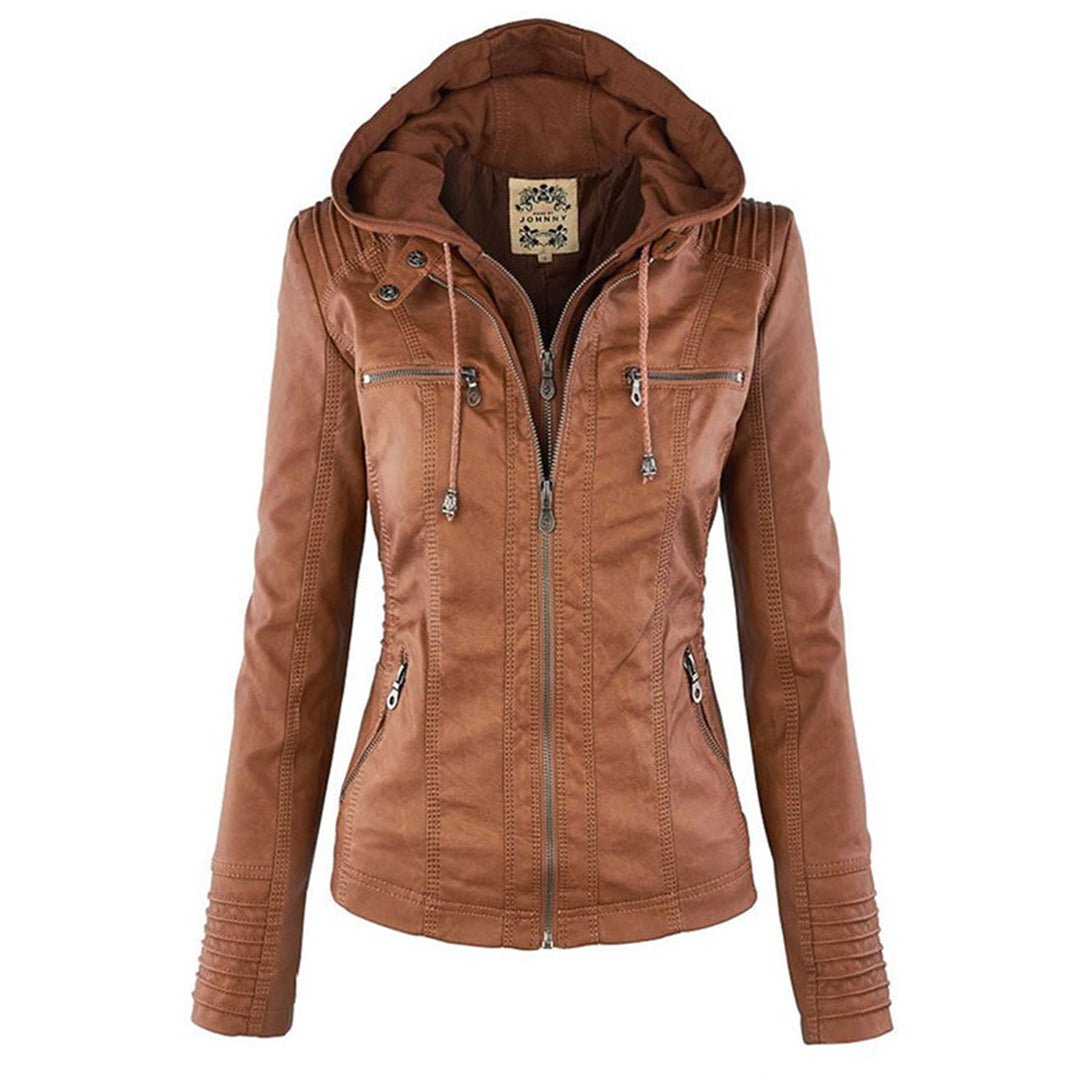 Davenport | Moto Jacket with Removable Hood