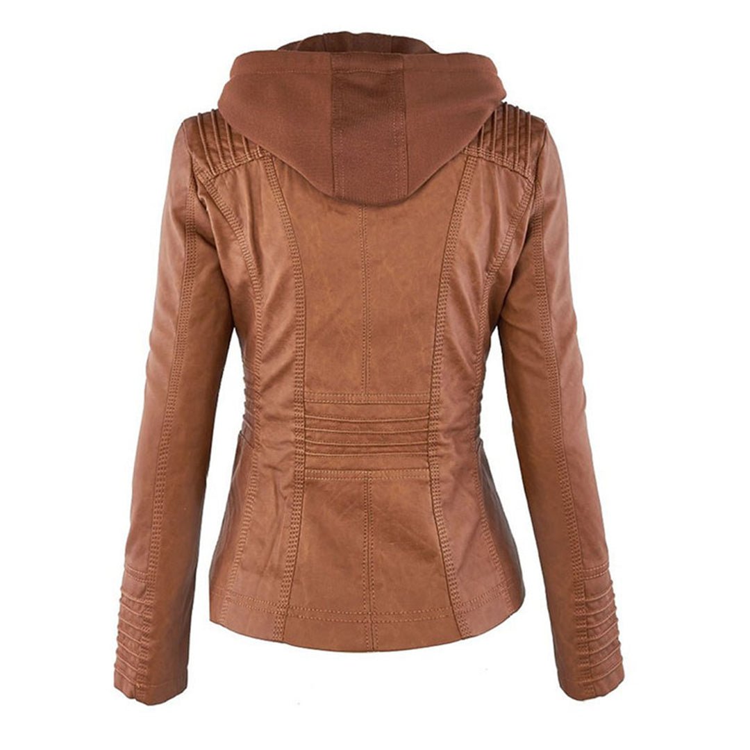 Davenport | Moto Jacket with Removable Hood