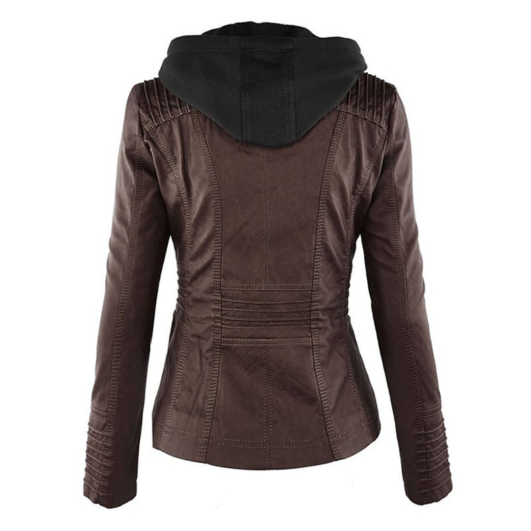 Davenport | Moto Jacket with Removable Hood