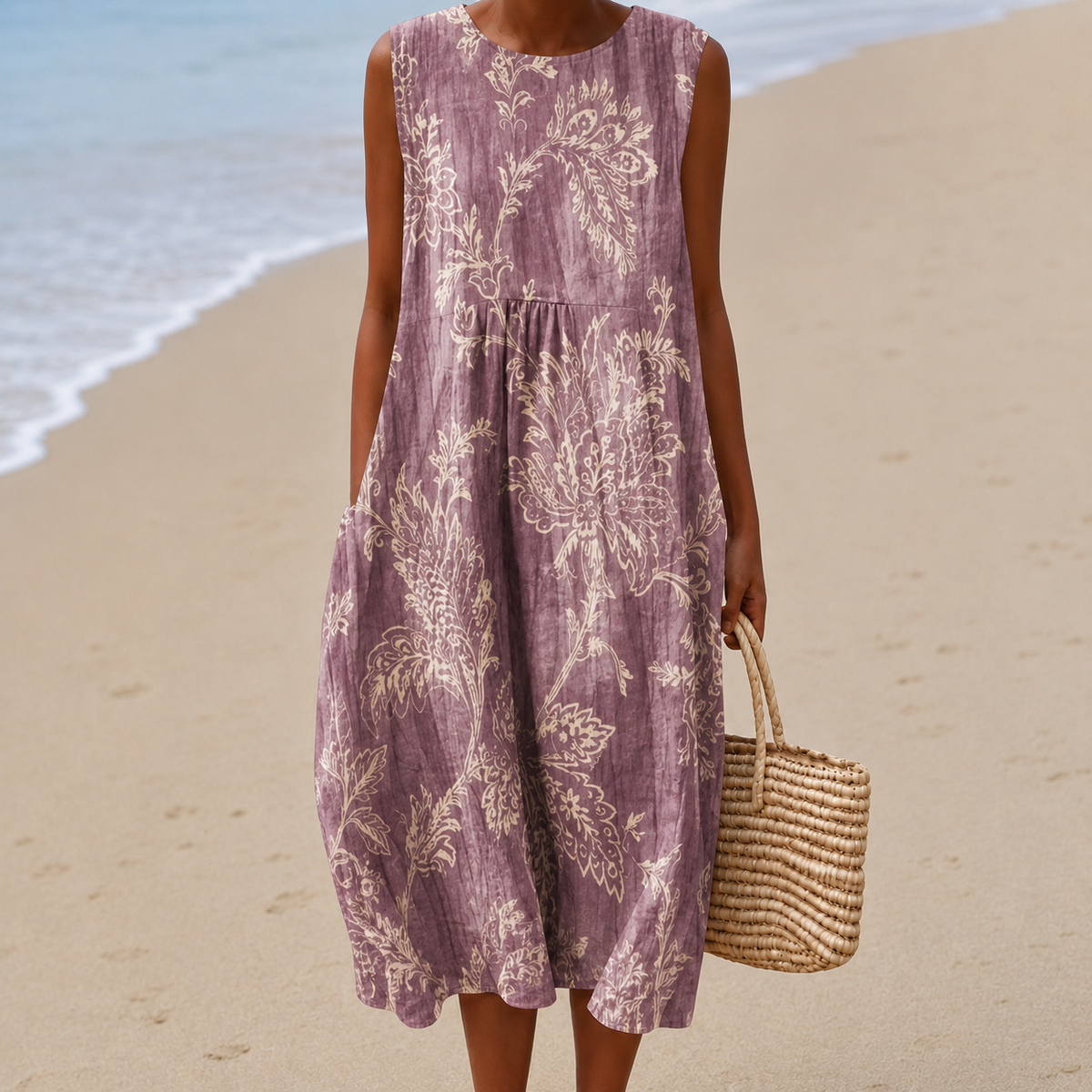 Livia – Floral Midi Dress