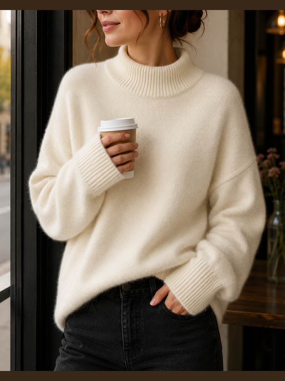 Juniper™ Oversized Turtleneck Sweater