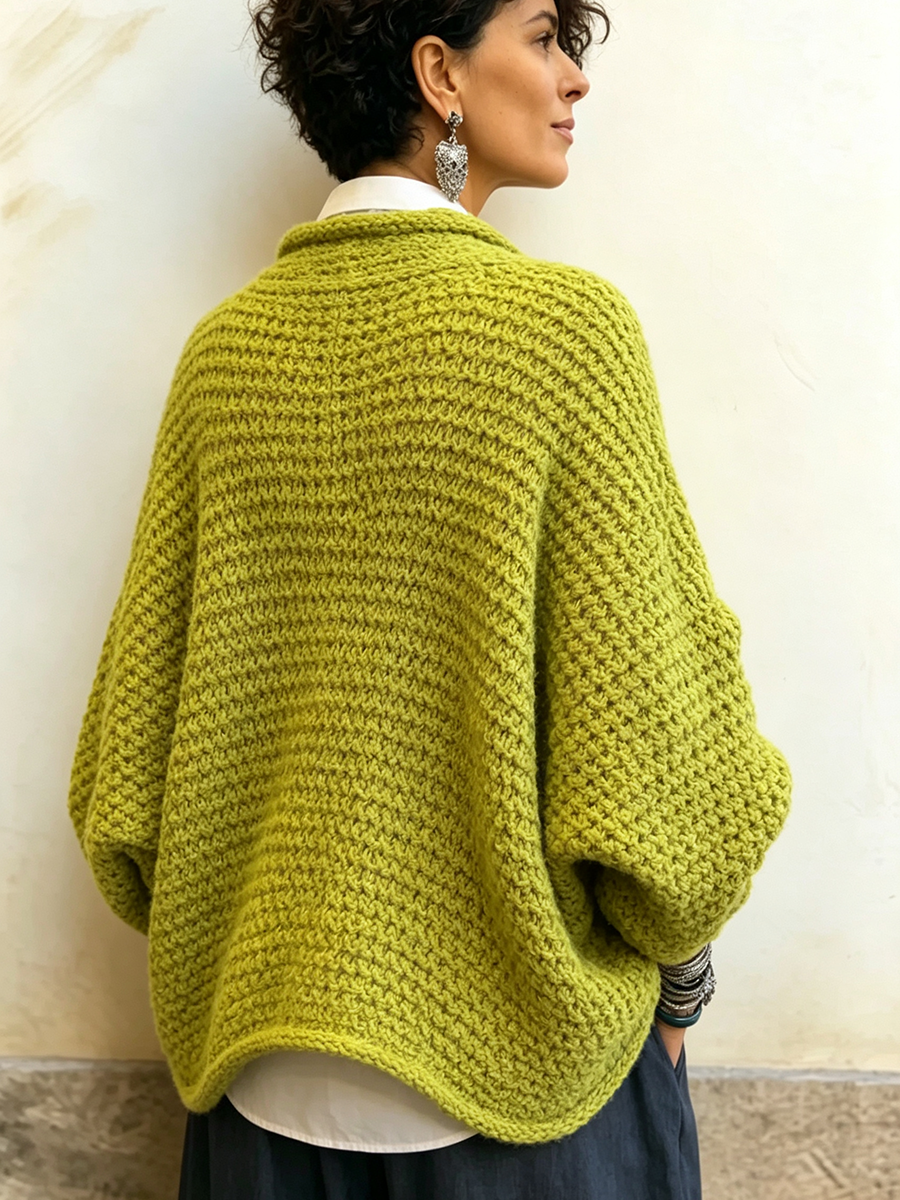Lorelei Batwing Crossover Sweater