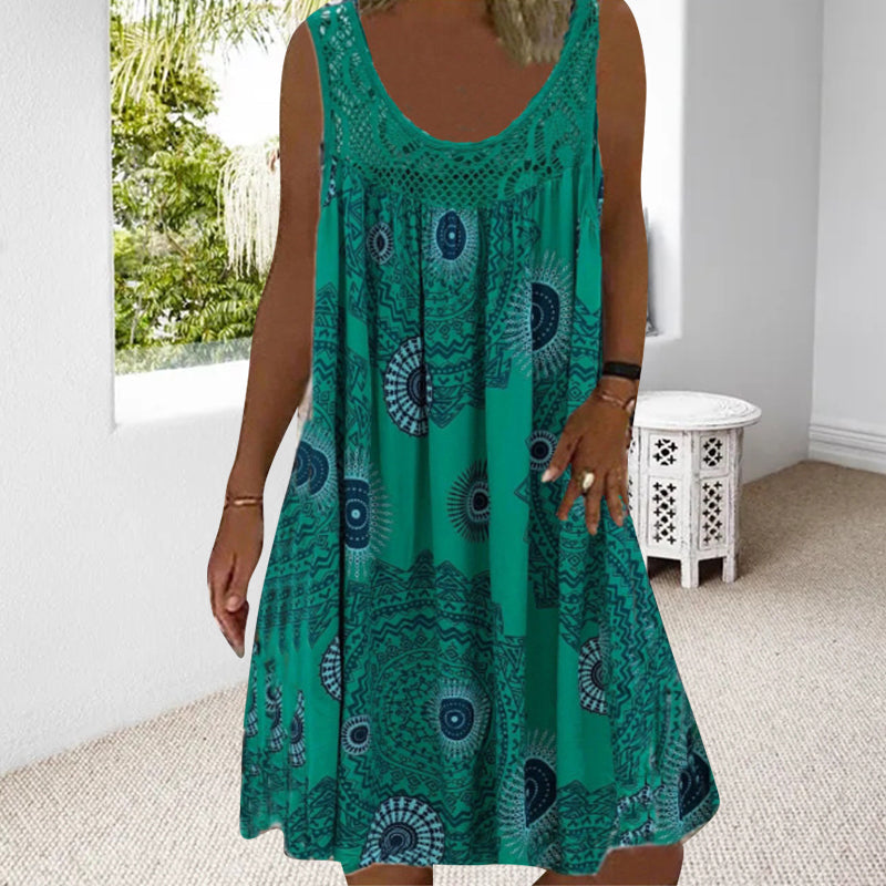 Solène Golden Ray Dress