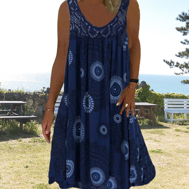 Solène Golden Ray Dress